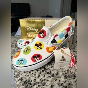 Disney World 50th Anniversary Vans